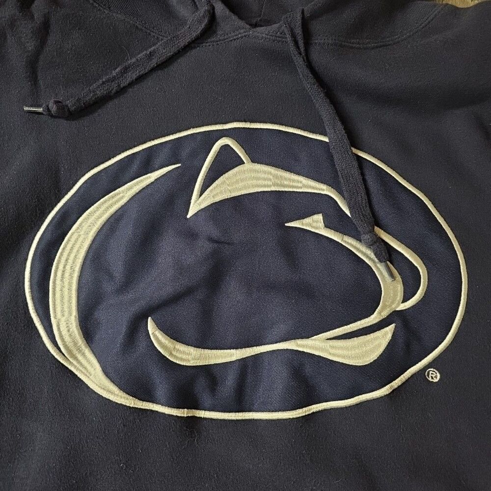 Penn State Nittany Lions E Five Hoodie Mens XL Large Blue Hoodie - Picture 2 of 4
